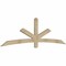 Ekena Millwork Alberta Rough Sawn Timber Gable Bracket, Douglas Fir, 96"W x 28"H x 2"D x 4"F, 7/12 Pitch GBW096X28X0204ALB00RDF - alternate 3